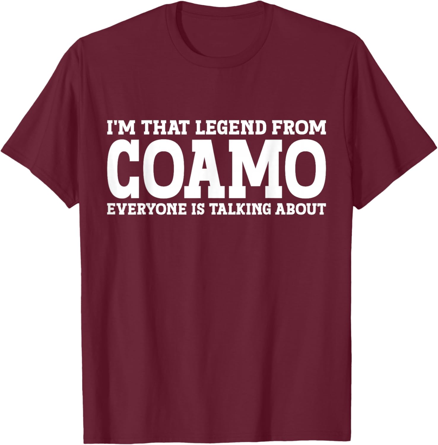 Coamo Hometown PR Puerto Rico Home Roots Funny City Coamo T-Shirt - T-Shirt | Maroon
