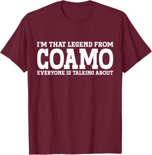 Coamo Hometown PR Puerto Rico Home Roots Funny City Coamo T-Shirt - T-Shirt | Maroon