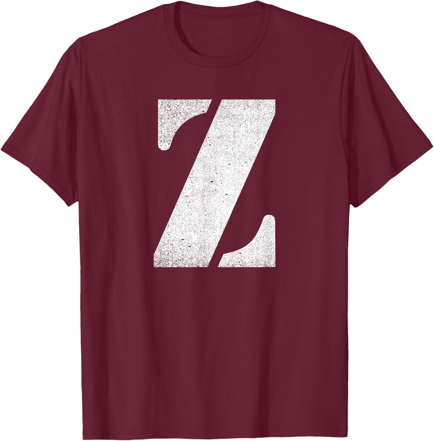 The letter Z | A design with the letter Z T-Shirt - T-Shirt | Maroon