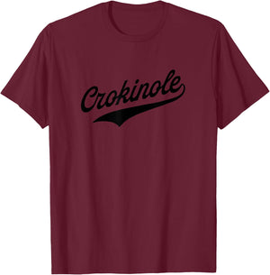 Crokinole T-Shirt - T-Shirt | Maroon