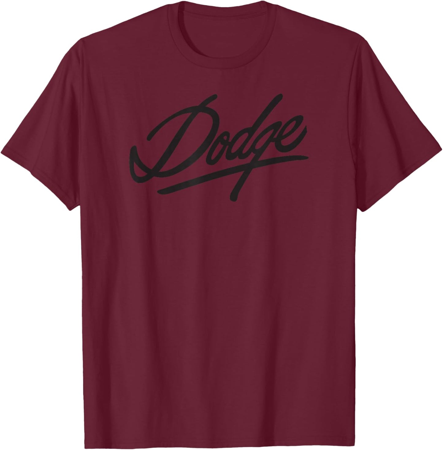 Dodge Garage Signature T-Shirt - T-Shirt | Maroon