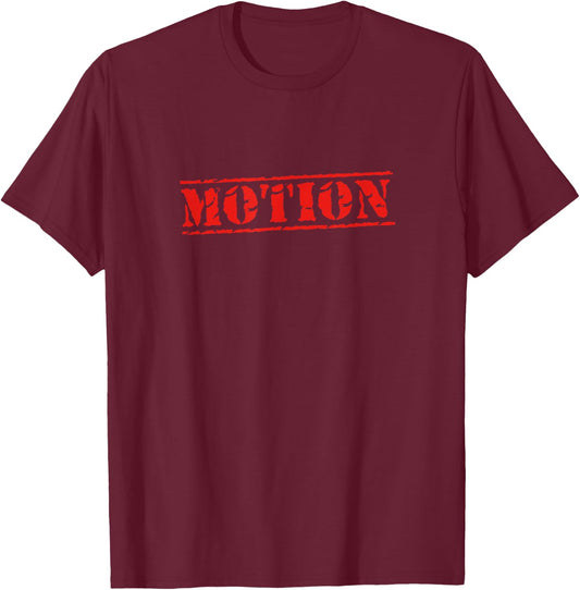 Motion T-Shirt - T-Shirt | Maroon