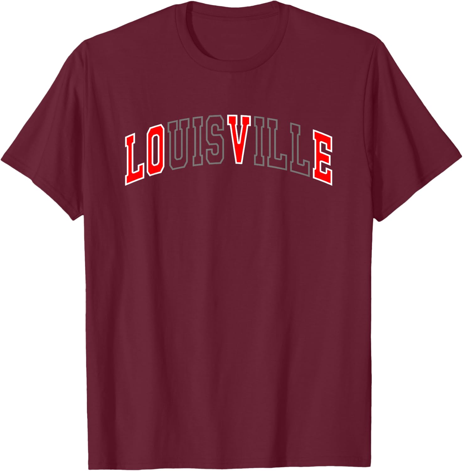 Louisville Love T-Shirt - T-Shirt | Maroon