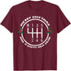 Car Guy Funny Auto Racing Mechanic Manual Christmas Car love T-Shirt - T-Shirt | Maroon