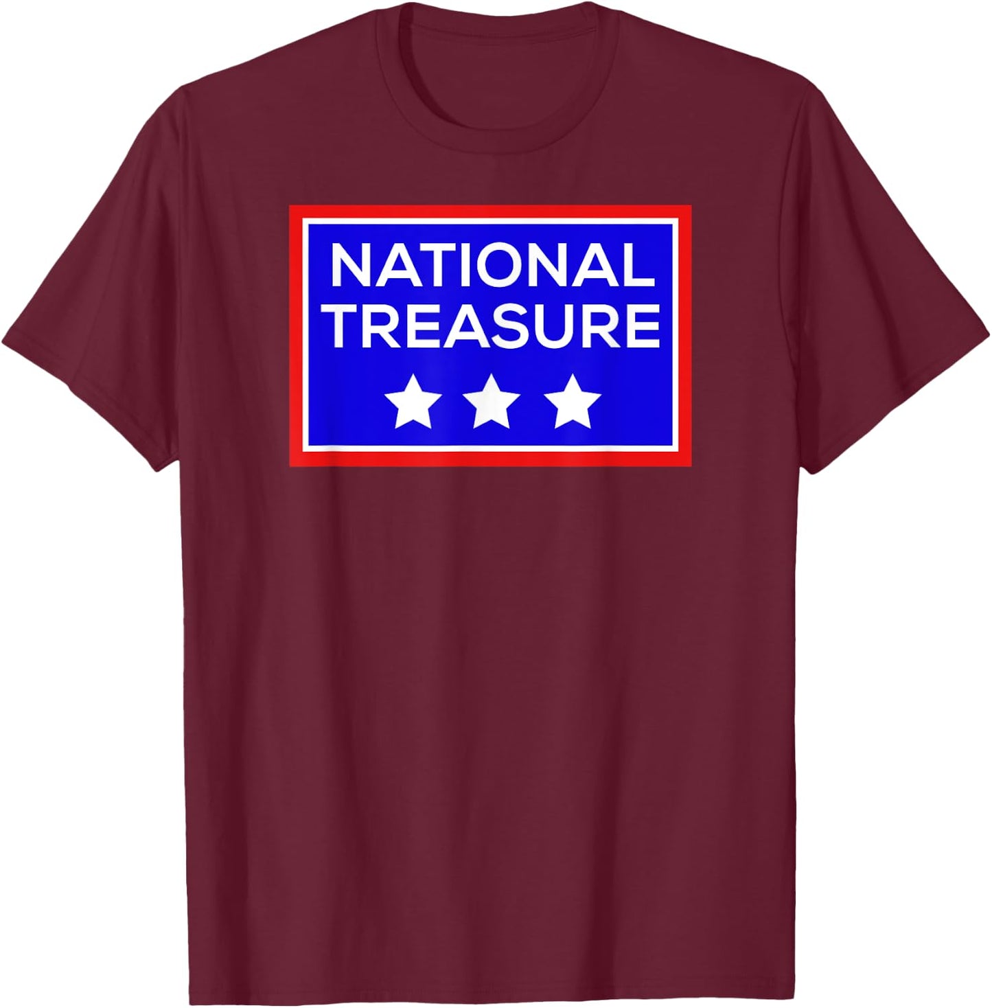 National Treasure T-Shirt - T-Shirt | Maroon