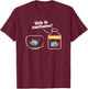 Goldfish in Vodka; This Is Awesome T-Shirt - T-Shirt | Maroon