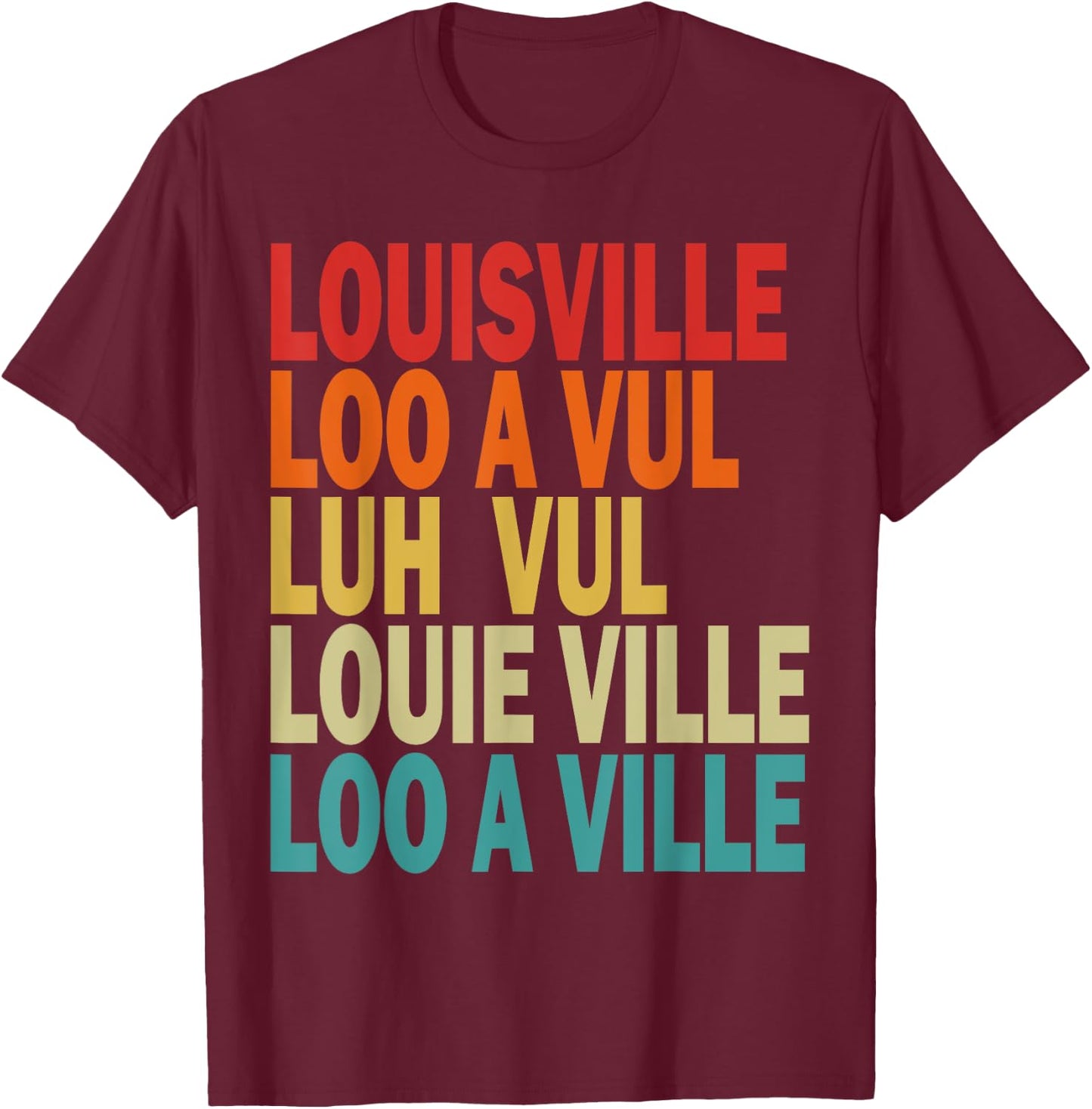 Louisville T-Shirt - T-Shirt | Maroon