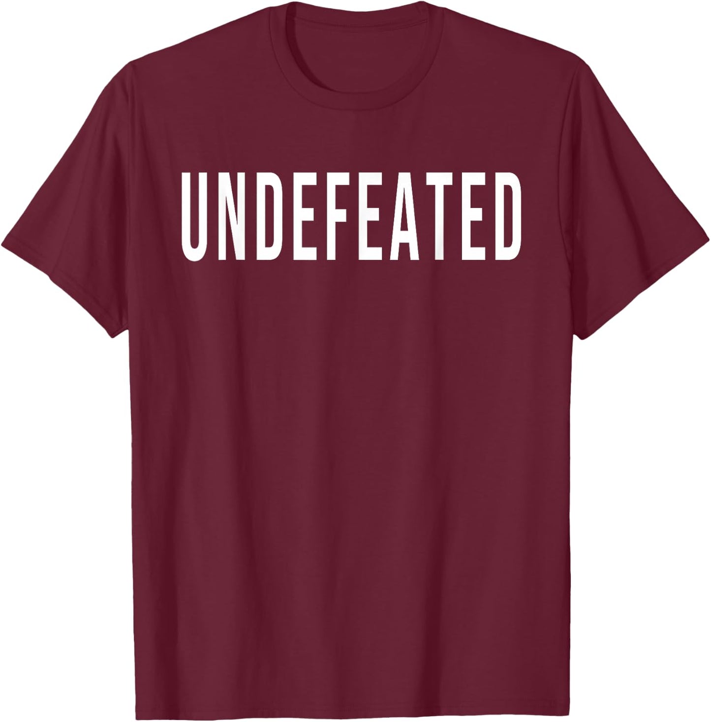 Undefeated T-Shirt - T-Shirt | Maroon