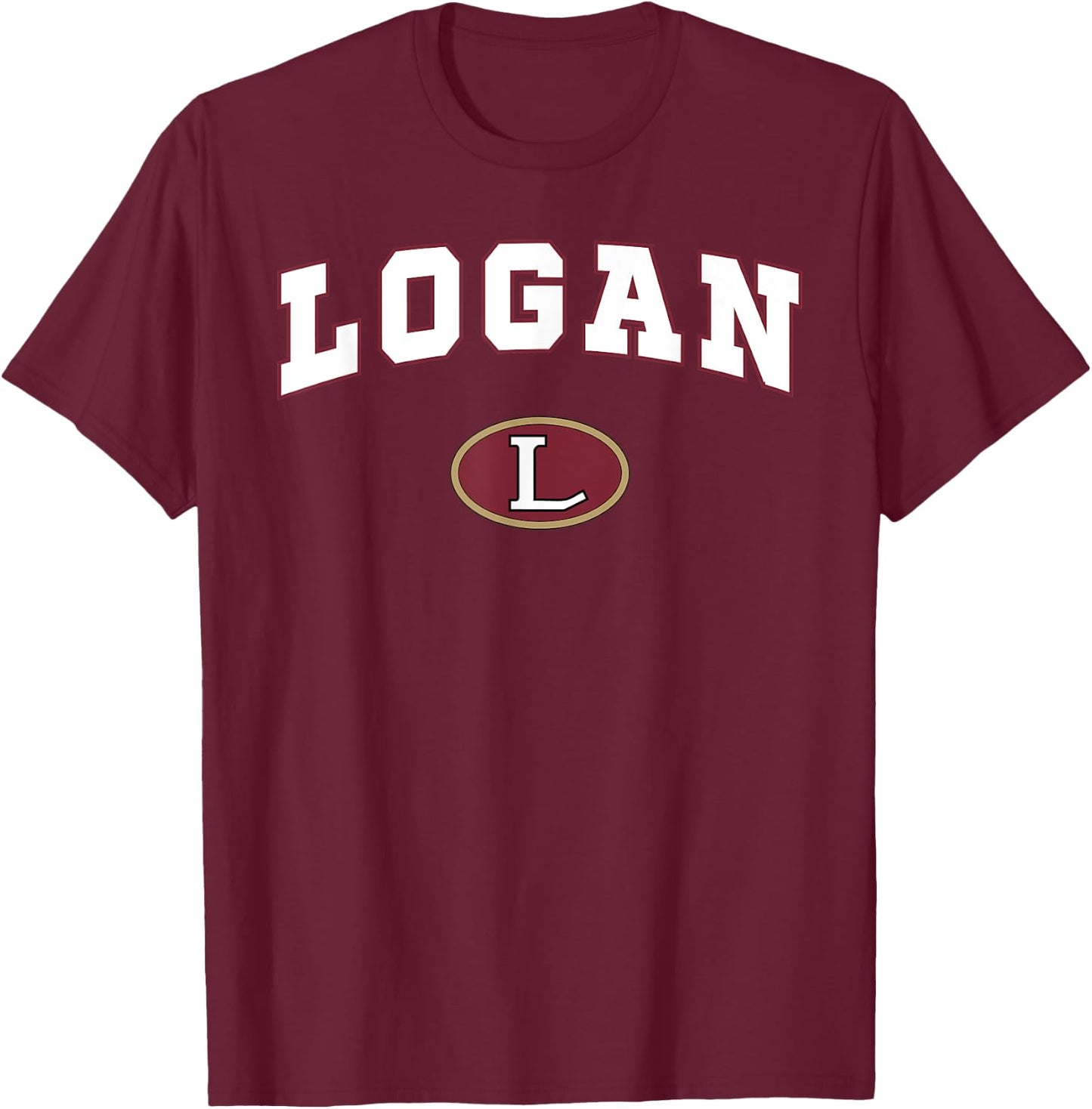 Logan High School Grizzlies T-Shirt - T-Shirt | Maroon