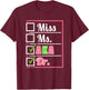 AKA Doctor Medical Worker Appreciation Graduation T-Shirt - T-Shirt | Maroon