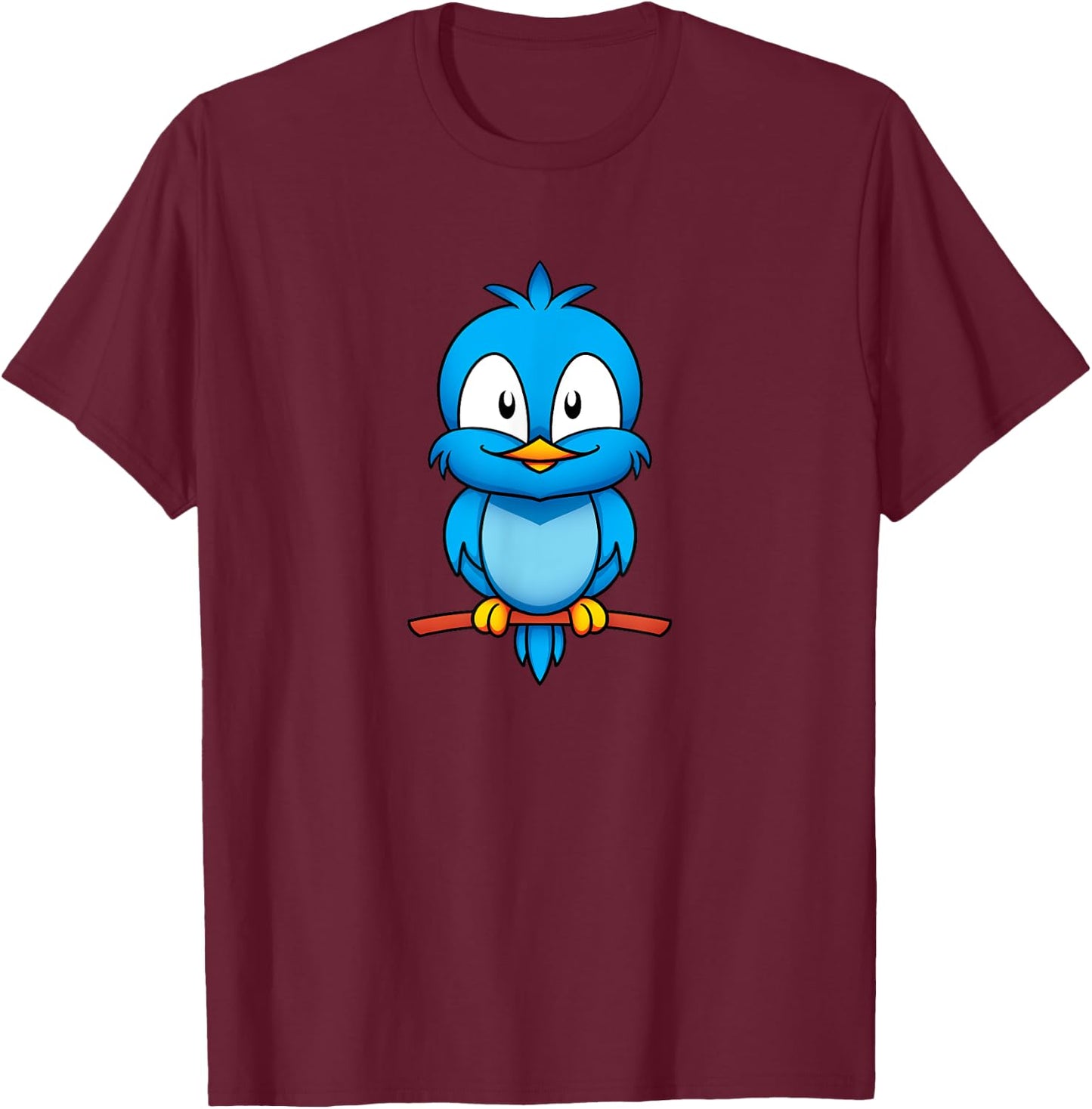 Funny Birds T-Shirt - T-Shirt | Maroon