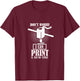 Dont worry 3D Printer I can print a new one T-Shirt - T-Shirt | Maroon