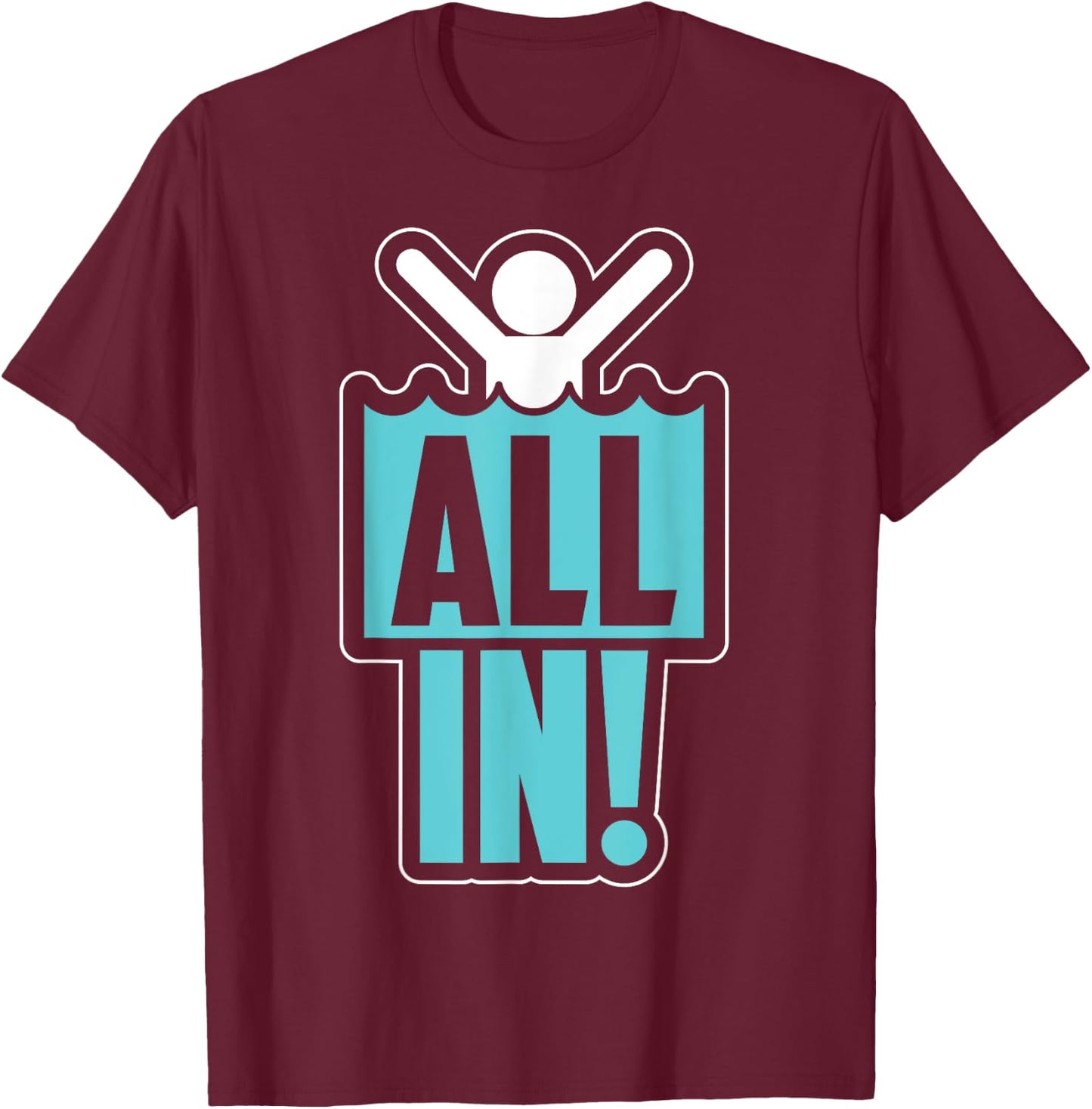 Funny Christian Baptism Gift | Cute Christening Boys Girls T-Shirt - T-Shirt | Maroon