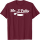 Golf Putter Funny Golfing Loser 3 Putts Suck Golf Ball Men T-Shirt - T-Shirt | Maroon