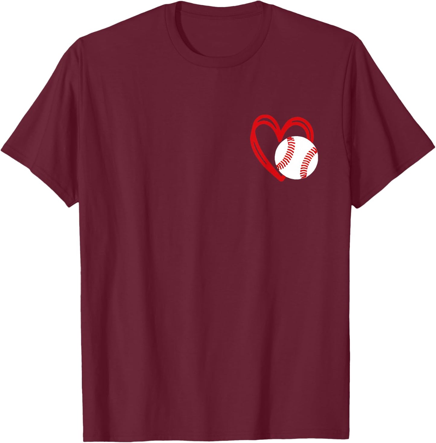 That's My Grandson Out There Baseball T-Shirt - T-Shirt | Maroon