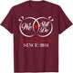 We Still Do Since 2024 Funny Couple Idea Wedding Anniversary T-Shirt - T-Shirt | Maroon