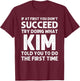 KIM Gift Name Personalized Birthday Funny Christmas Joke T-Shirt - T-Shirt | Maroon