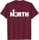 Up North Minnesota | Land Of 10,000 Lakes T-Shirt - T-Shirt | Maroon
