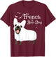 Halloween French Boo-Dog French Bulldog Ghost Women T-Shirt - T-Shirt | Maroon
