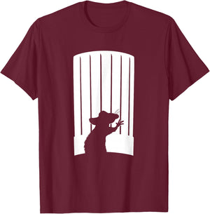 Disney and Pixar's Ratatouille Chef Hat Remy Silhouette T-Shirt - T-Shirt | Maroon