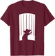 Disney and Pixar's Ratatouille Chef Hat Remy Silhouette T-Shirt - T-Shirt | Maroon