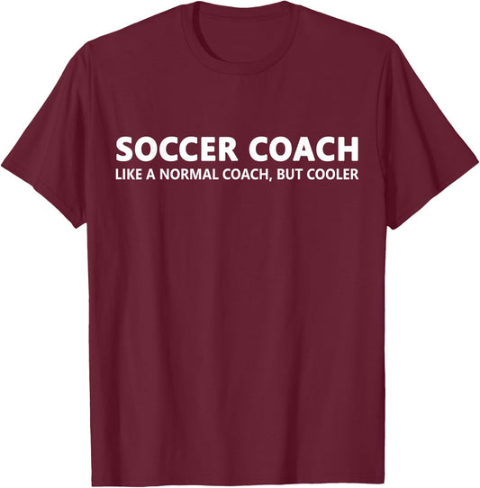 Funny Soccer Trainer Definition Soccer Coach T-Shirt - T-Shirt | Maroon