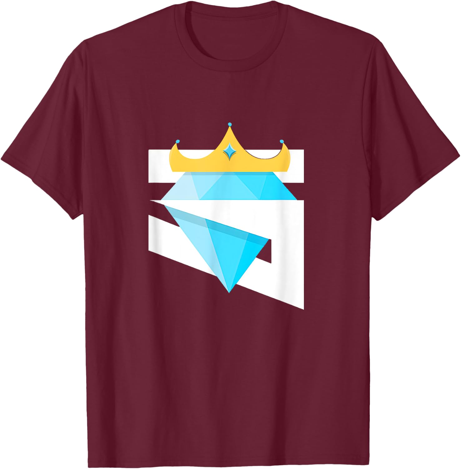Gaming for Gamer with Game Style T-Shirt - T-Shirt | Maroon