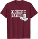 Domino Player Hobby Dominoes Game Funny Saying T-Shirt - T-Shirt | Maroon