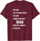 I Hate People Shirt Funny Noah Took Only Animals On The Ark T-Shirt - T-Shirt | Maroon