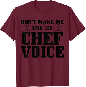 Koch Cooking Saying Funny Gift Chefs T-Shirt - T-Shirt | Maroon