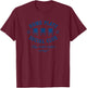 Home Plate Social Club Hey Batter Swing Baseball T-Shirt - T-Shirt | Maroon