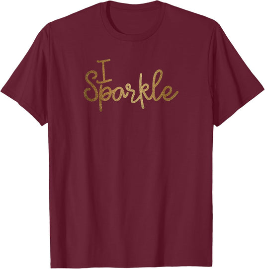 Woman gym sparkle T-Shirt - T-Shirt | Maroon