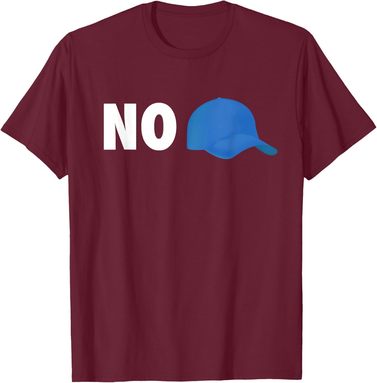 No Cap Stop Cappin Stop Flexing Gift Women Kids T-Shirt - T-Shirt | Maroon