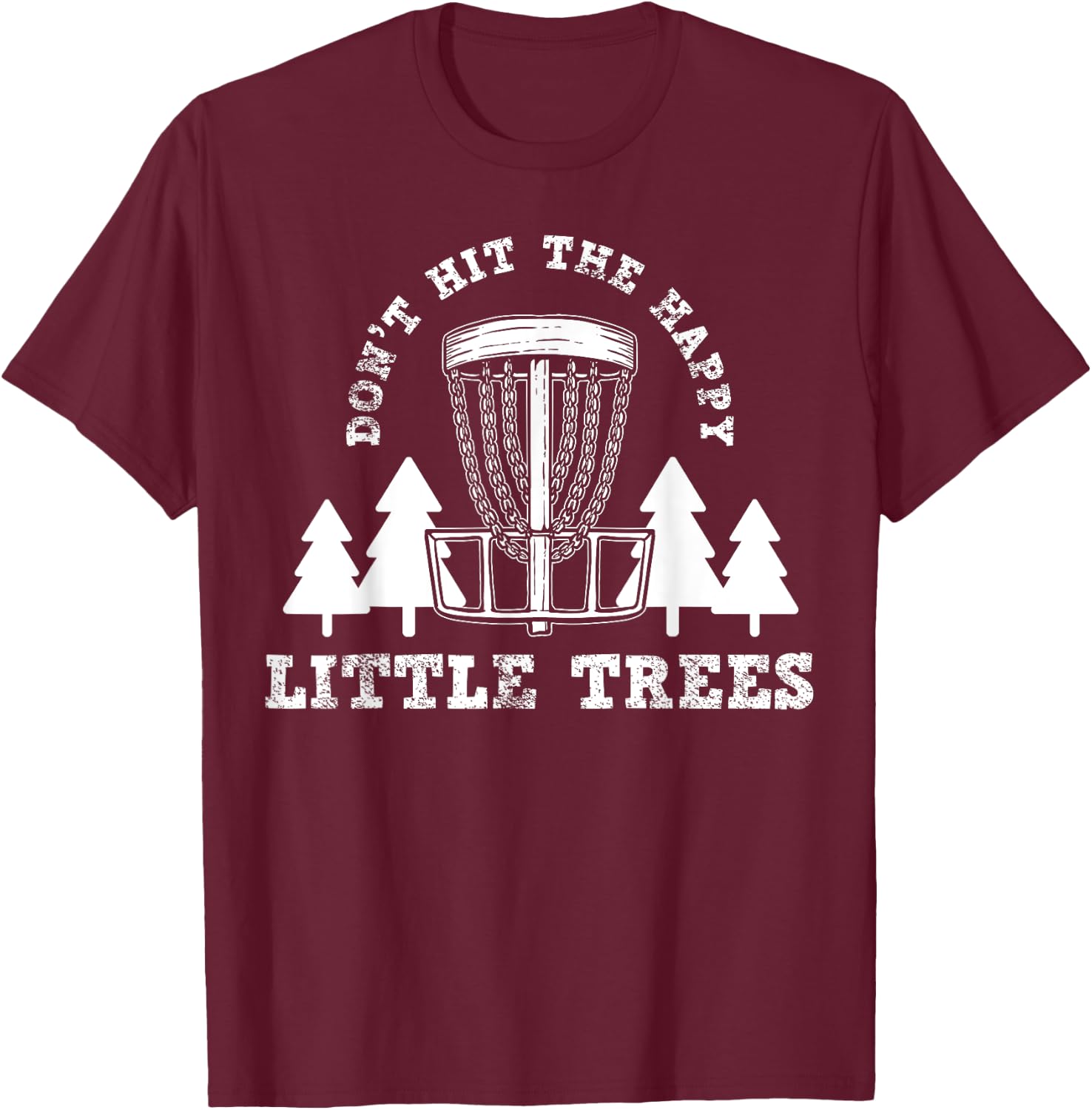 Disc Golf T-Shirt - T-Shirt | Maroon