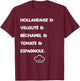 Five Mother Sauces Classic French Cuisine I Cooking T-Shirt - T-Shirt | Maroon