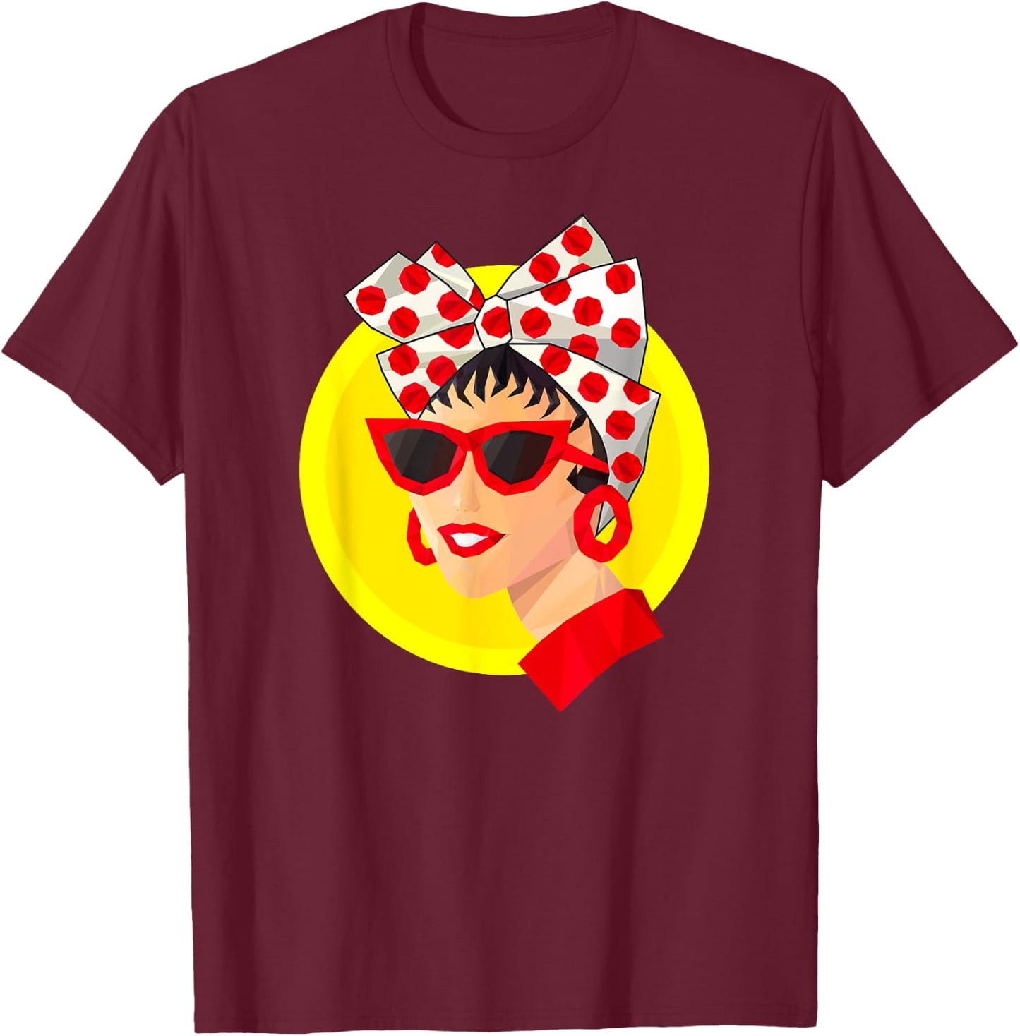 Venezuelan cool girl T-Shirt - T-Shirt | Maroon