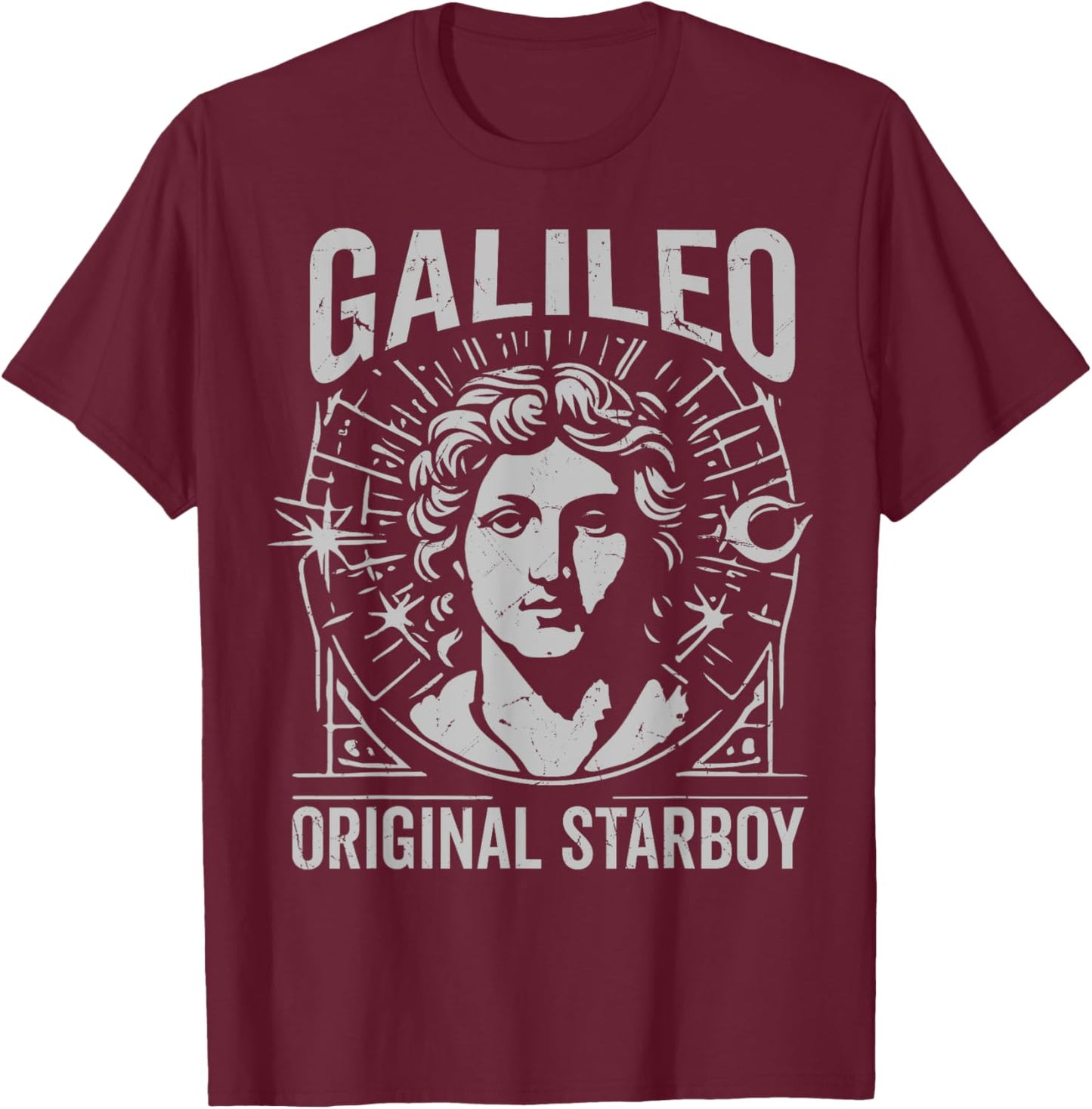 Galileo Original Starboy Renaissance T-Shirt - T-Shirt | Maroon