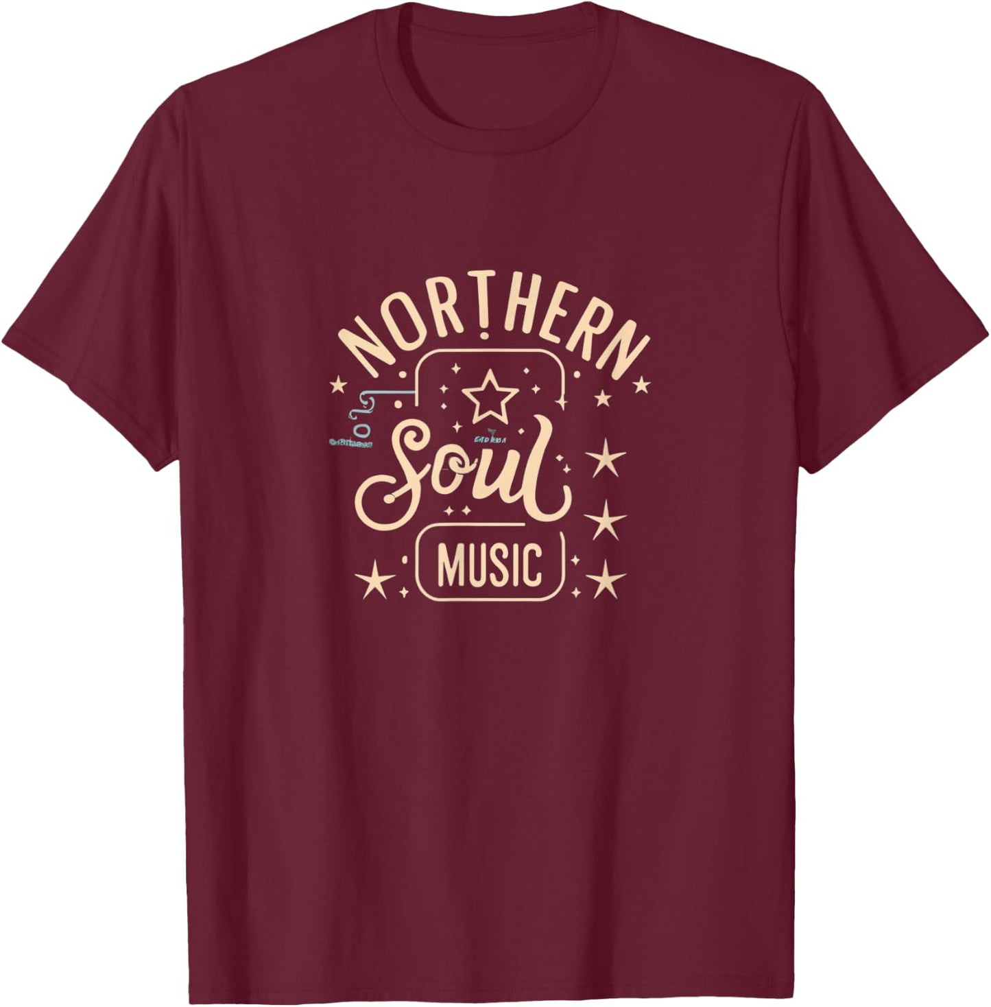 Northern soul music T-Shirt - T-Shirt | Maroon