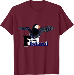 Faroe island apparel T-Shirt - T-Shirt | Maroon
