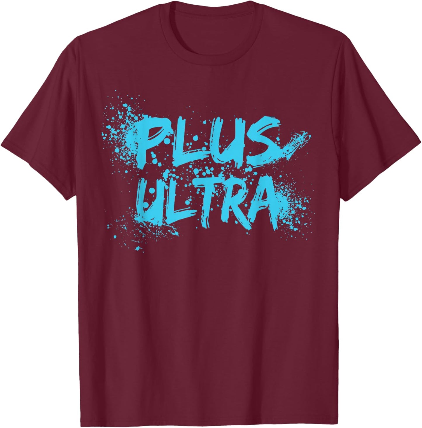 Plus Ultra Anime Hero T-Shirt - T-Shirt | Maroon