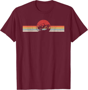 Vintage Retro Off Road Shirt Off Road 4X4 T-Shirt - T-Shirt | Maroon