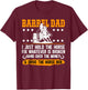 Barrel Racing Dad Definition Dad Of A Barrel Racer Father T-Shirt - T-Shirt | Maroon