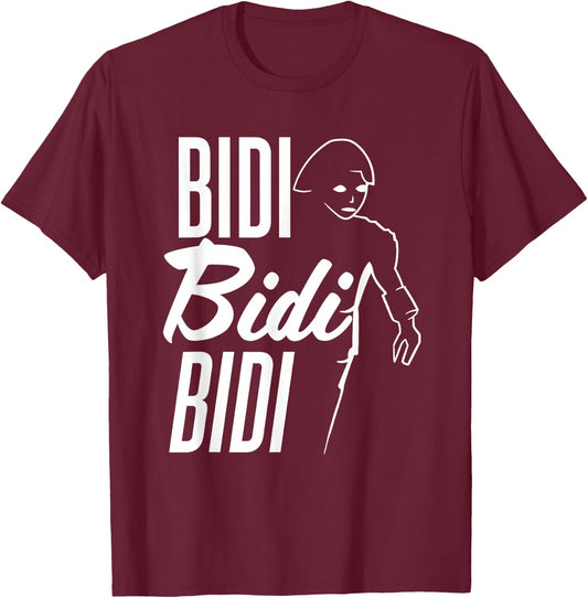Twiki - Bidi Bidi Bidi Quote T-Shirt - T-Shirt | Maroon