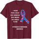 Hyperemesis Gravidarum Awareness T-Shirt - T-Shirt | Maroon