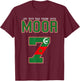 Moorish American 7 T-Shirt - T-Shirt | Maroon