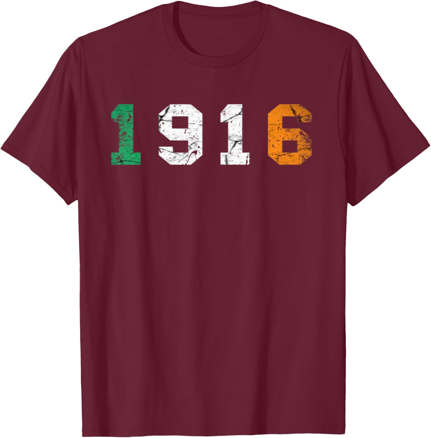 Ireland Easter Rising 1916-Irish rebellion flag Cute T-Shirt - T-Shirt | Maroon