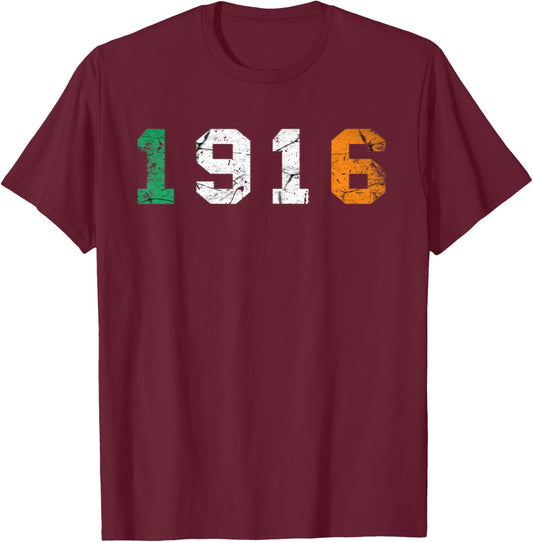 Ireland Easter Rising 1916-Irish rebellion flag Cute T-Shirt - T-Shirt | Maroon