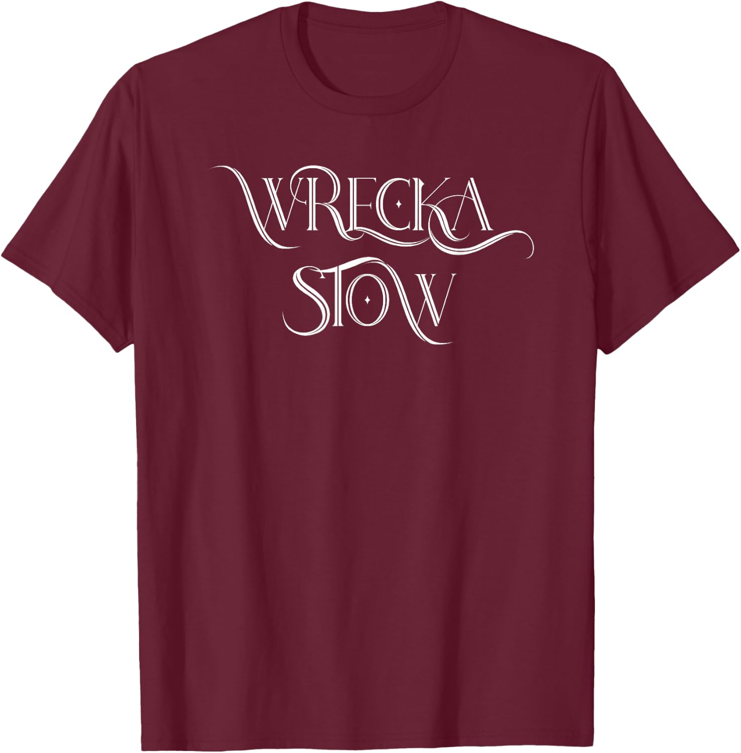 Wrecka Stow T-Shirt - T-Shirt | Maroon