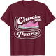 Chucks and Pearls Madam 2024 women American T-Shirt - T-Shirt | Maroon