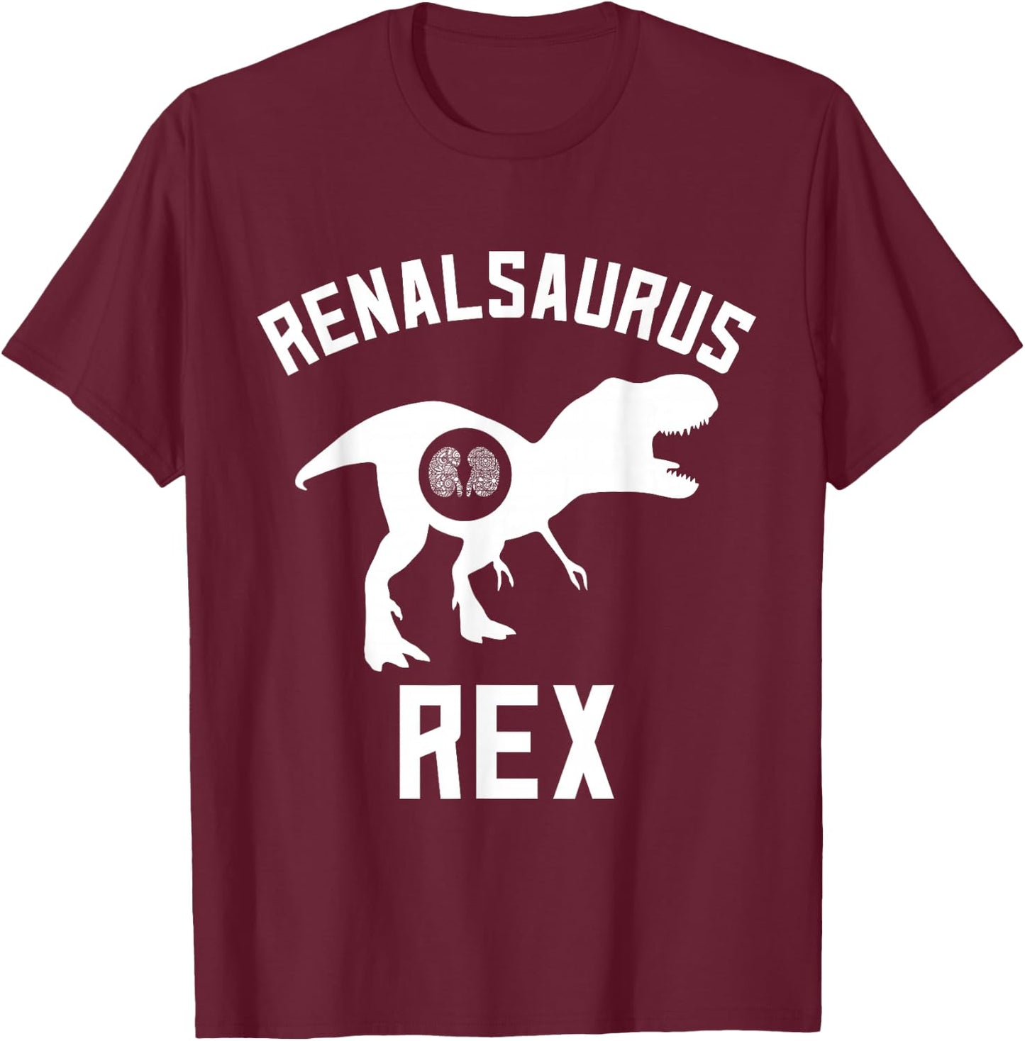 Kidney Disease Awareness Nephrology Nurse Dialysis Tech T-Shirt - T-Shirt | Maroon